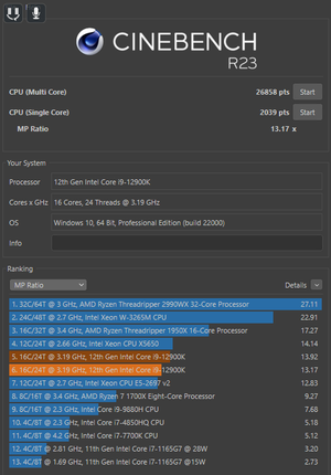 Intel Core i9-12900K - Core i9 12th Gen Alder Lake 16-Core (8P+8E