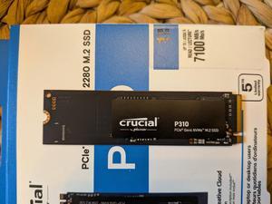 Crucial P310 M.2 2280 1TB PCI-Express 4.0 x4 NVMe 3D NAND Internal