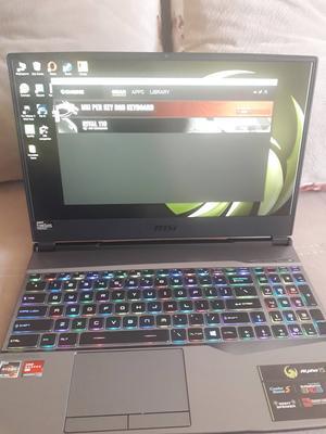 MSI Alpha 15 A4DEK-005 144 Hz Gaming Laptop