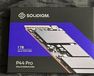 Solidigm P44 Pro 2TB M.2 2280 PCIe 4.0 NVMe Gen4 Gaming TLC Solidigm P44 Pro 2TB M.2 2280 PCIe 4.0 NVMe Gen4 Gaming TLC