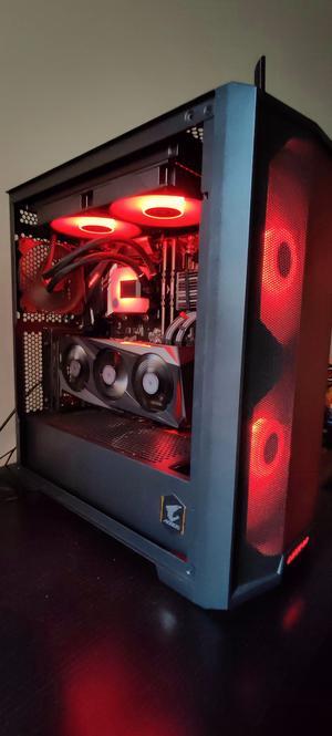 EK 280mm AIO D-RGB All-in-One Liquid CPU Cooler with EK-Vardar