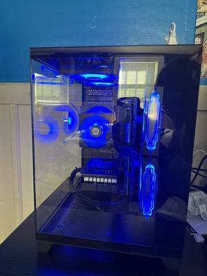 YLZKIX Gaming PC,AMD Ryzen 5 5600 3.5GHz(up to 4.4GHz), Radeon RX