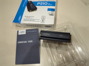 Crucial P310 M.2 2280 500GB PCI-Express 4.0 x4 NVMe 3D NAND