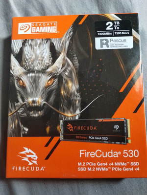 Seagate FireCuda 530 M.2 2280 2TB PCIe Gen4 x4 NVMe 1.4 3D TLC