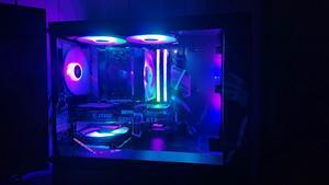 Fractal Design Pop Mini Air RGB White TG mATX High-Airflow Clear