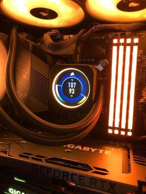 CORSAIR iCUE ELITE CPU Cooler LCD Display Upgrade Kit CORSAIR iCUE ELITE CPU Cooler LCD Display Upgrade Kit