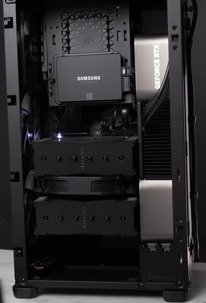 CORSAIR 2000D AIRFLOW Mini-ITX PC Case - White - Mini-ITX