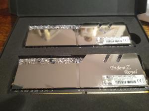 G.SKILL Trident Z Royal Series 16GB (2 x 8GB) 288-Pin PC RAM