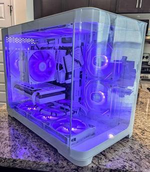 miya SAMA 2851 ATX Mid-Tower PC Gaming Case, High-Airflow, Sturdy