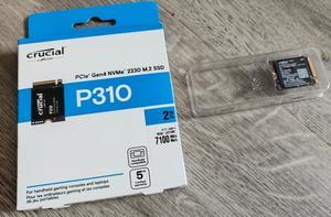 Crucial P310 1TB PCIe Gen4 2230 NVMe M.2 SSD - Up to 7,100 MB/s