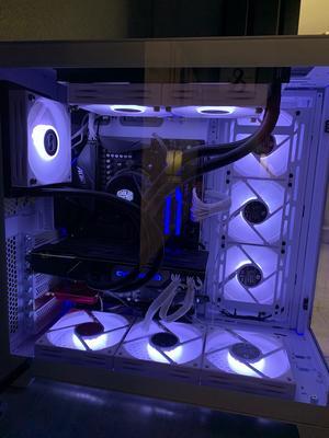 LIAN LI ST120-3W ,12CM ARGB FANS , WHITE COLOR , 3 FANS PACK WITH