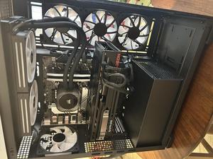 ネジ欠品あり　CORSAIR iCUE LINK H115i RGB 280mm Corsair iCUE LINK H115i RGB 280mm Water Cooling Kit - Black