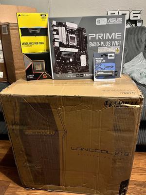 ASUS TUF GAMING B650-PLUS WIFI AMD B650 AM5 Ryzen™ Desktop