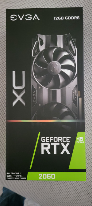 EVGA GeForce RTX 2060 12GB XC Gaming – Grafikkarte Mit Dual-Fans, Metal Backplate, 12 GB GDDR6