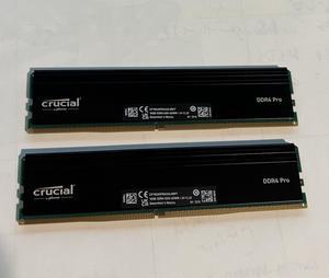 Crucial Pro 64GB (2 x 32GB) 288-Pin PC RAM DDR4 3200 (PC4
