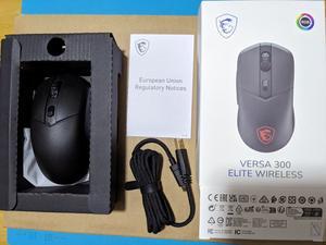 MSI VERSA PRO Wireless Gaming Mouse - 26000 DPI Optical Sensor, 1000Hz