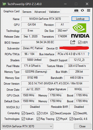 【新品・未開封・非LHR】りんどんRTX3070 Twin Edge OC Amazon.com: ZOTAC Gaming GeForce RTX 3070 Twin Edge OC Low