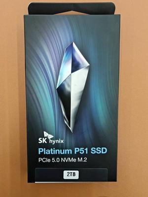 SK hynix Platinum P51 2TB PCIe Gen5 NVMe M.2 2280 Internal SSD I