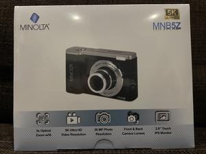 Minolta 56 Mega Pixels Dual Lens Point & Shoot Digital Camera with