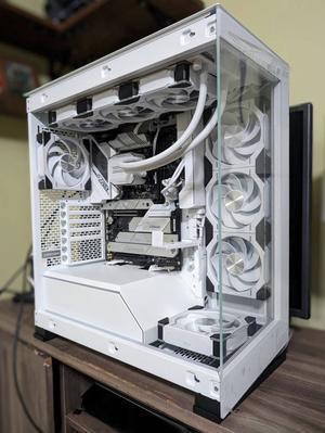 Case PC Phanteks NV7 E-ATX - Vetro Temperato, D-RGB, Bianco, Per Build Di Alta Qualità - Foto 10