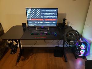 Vitesse 63 inch gaming desk discount