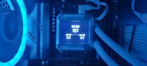 Valkyrie Syn 360 White - AIO CPU Liquid Cooler - LCD Screen Inside