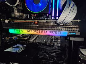 EVGA GeForce RTX 3070 Ti FTW3 ULTRA GAMING Video Card, 08G EVGA GeForce RTX 3070 Ti FTW3 ULTRA GAMING Video Card, 08G