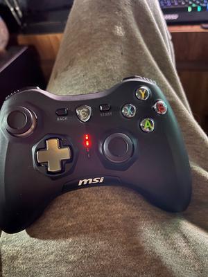 MSI Force GC30V2 White Wireless Gaming Controller, Dual Vibration