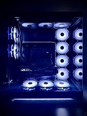 thumbnail interactive-video image 1 of MSI MPG EZ120 ARGB-3B Fan - 120mm ARGB Fan, Patented Magnetic Connector... 1 of 12