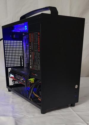 ALAMENGDA V500 Mini Portable M-ATX/ITX Computer Case, MINI