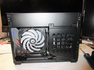 LIAN LI A4-H2O Black SPCC / Aluminum Mini-ITX Computer Case