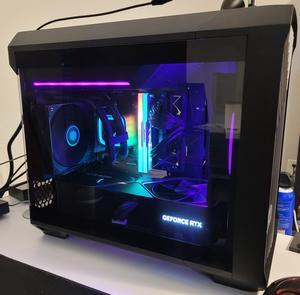 Fractal Design Torrent Nano RGB White TG Clear Tint Tempered
