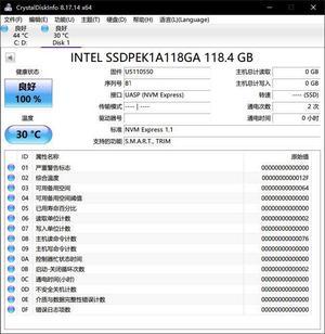 Intel Optane SSD P1600X SSDPEK1A118GA01 M.2 2280 118GB PCIe