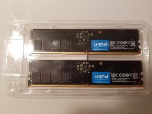 Crucial 64GB (2 x 32GB) 288-Pin PC RAM DDR5 4800 (PC5 38400 