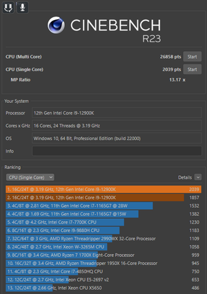 Intel Core i9-12900K - Core i9 12th Gen Alder Lake 16-Core Intel Core i9-12900K - Core i9 12th Gen Alder Lake 16-Core