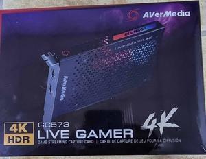 AVerMedia LIVE GAMER 4K（GC573） Amazon.com: AVerMedia GC573 Live Gamer 4K, Internal Capture