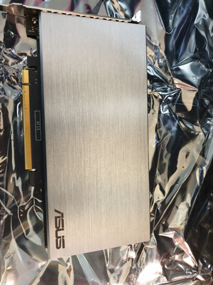 ASUS ROG Hyper M.2 Card X16 PCIe 3.0, Supports 2 NVMe M.2, Black