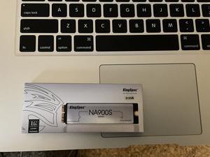 SSD 256 Go NVMe M.2 Pour MacBook Air/Pro (2013-2017) - Compatible A1465, A1502, A1398 - Vitesse Jusqu'à 2500 Mo/s - 13