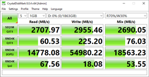 Crucial P3 1TB PCIe 3.0 3D NAND NVMe M.2 SSD, up to 3500MB/s