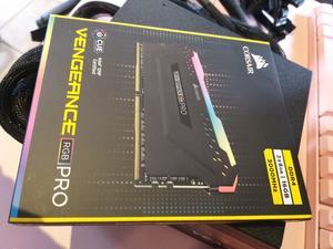 CORSAIR Vengeance RGB Pro 16GB (2 x 8GB) DRAM DDR4 3000 Desktop