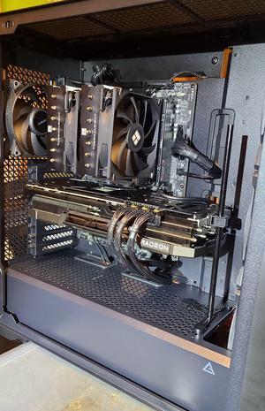 Dissipatore CPU ARGB PS120SE - 7 Heatpipe, 2 Ventole PWM - Per Intel E AMD - Foto 12