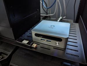 シルバーミニPC 32GB+1TB AMD 5800h GenMachine Mini PC AMD Ryzen 7 5800H,32GB RAM 1TB M.2 NVMe