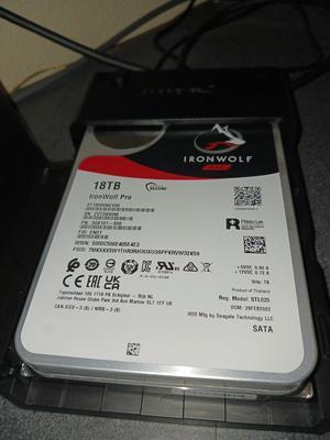 Seagate IronWolf Pro 14TB NAS Hard Drive 7200 RPM 256MB Cache CMR