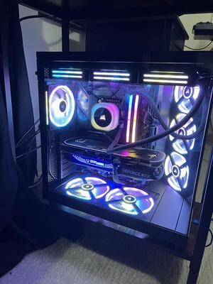 PCケース(自作PC用) NZXT H9 Flow [White] CM-H91FW-01 H9 Flow (2023)シリーズ | NZXT ミドルタワー型PCケース | 株式