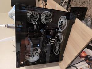 C3T500 ARGB Sales Kit Tower ATX Case, PCCOOLER Tower PC Case, 6 120 mm ARGB-ventilatoren