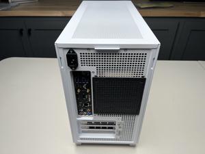 ASUS Prime AP201 33-Liter MicroATX White case with Tool-Free Side Panels  and a Quasi-Filter mesh, with Support for 360 mm Coolers, Graphics Cards up