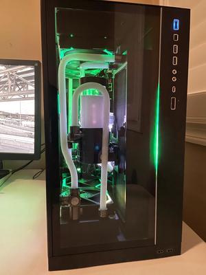 LIAN LI O11 Dynamic XL ROG Black Full Tower Gaming Computer LIAN LI O11 Dynamic XL ROG Black Full Tower Gaming Computer