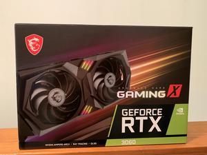 MSI Gaming GeForce RTX 3060 Graphics Card RTX 3060 Gaming X Trio