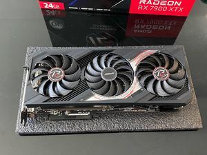 ASRock Phantom Gaming Radeon RX 7900 XTX Graphics Card ASRock Phantom Gaming Radeon RX 7900 XTX Graphics Card