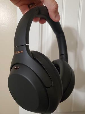 Refurbished: Sony WH-1000XM4 Wireless Noise-Cancelling Over Refurbished: Sony WH-1000XM4 Wireless Noise-Cancelling Over